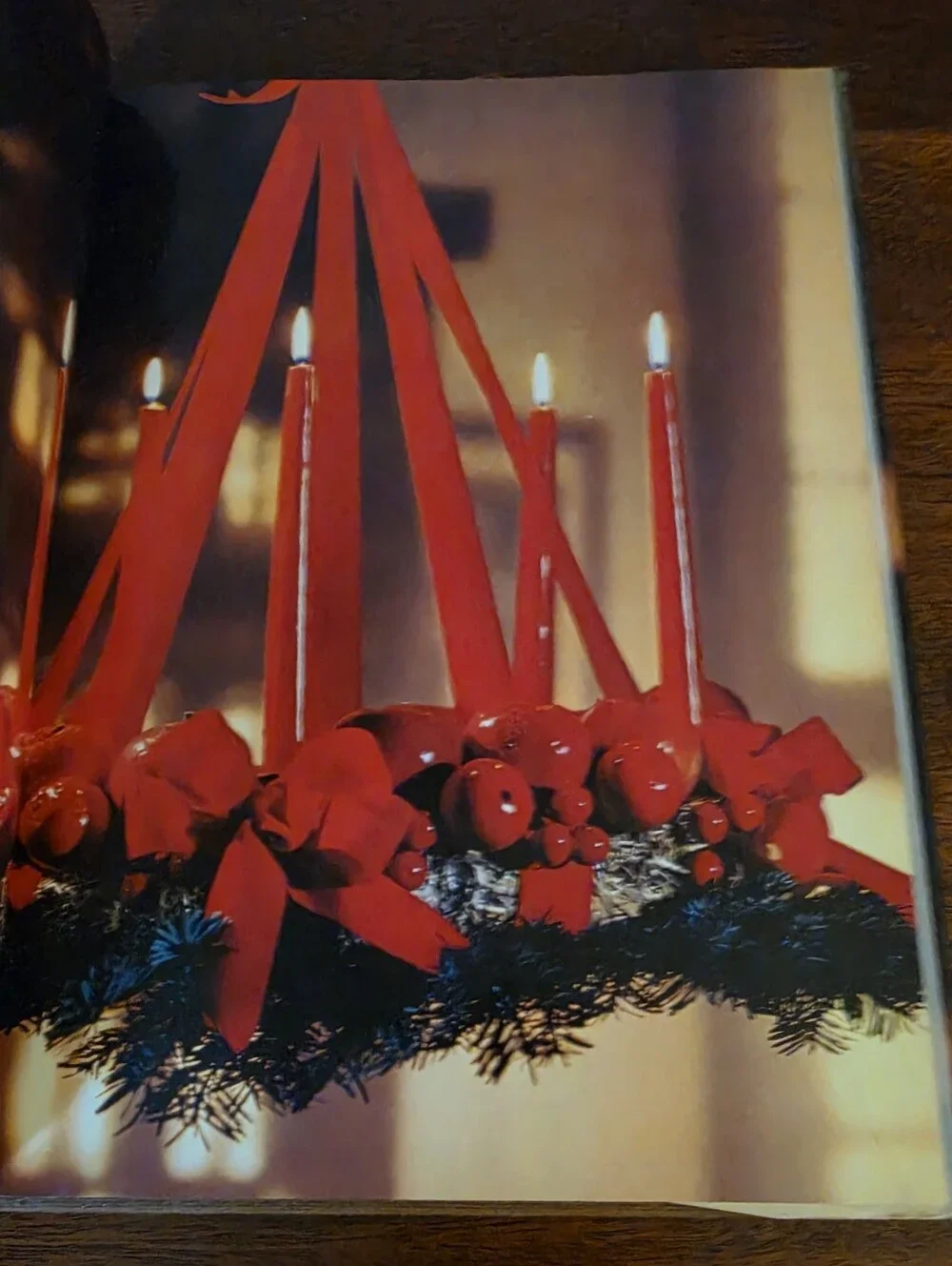 Christmas Decorations By Bill Hixson 1984 Hardcover Oversized